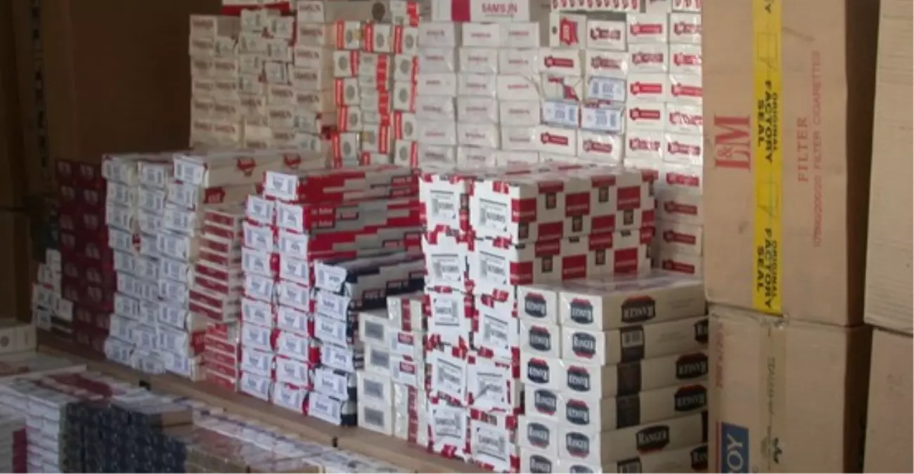 Afyonkarahisar\'da 24 Bin Paket Kaçak Sigara Ele Geçirildi