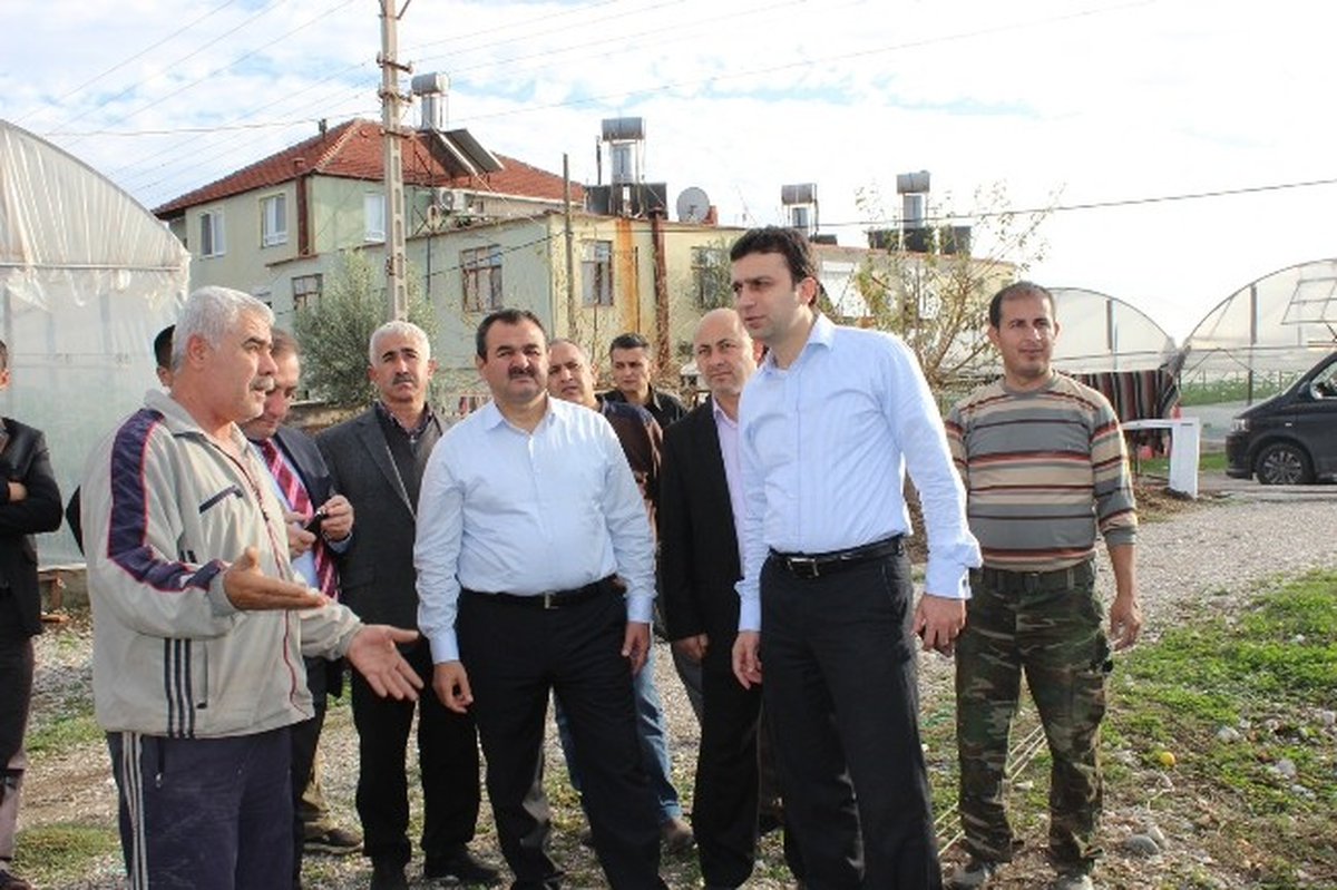 Milletvekili Samani ve AK Parti İl Başkanı Köse Demre\'de