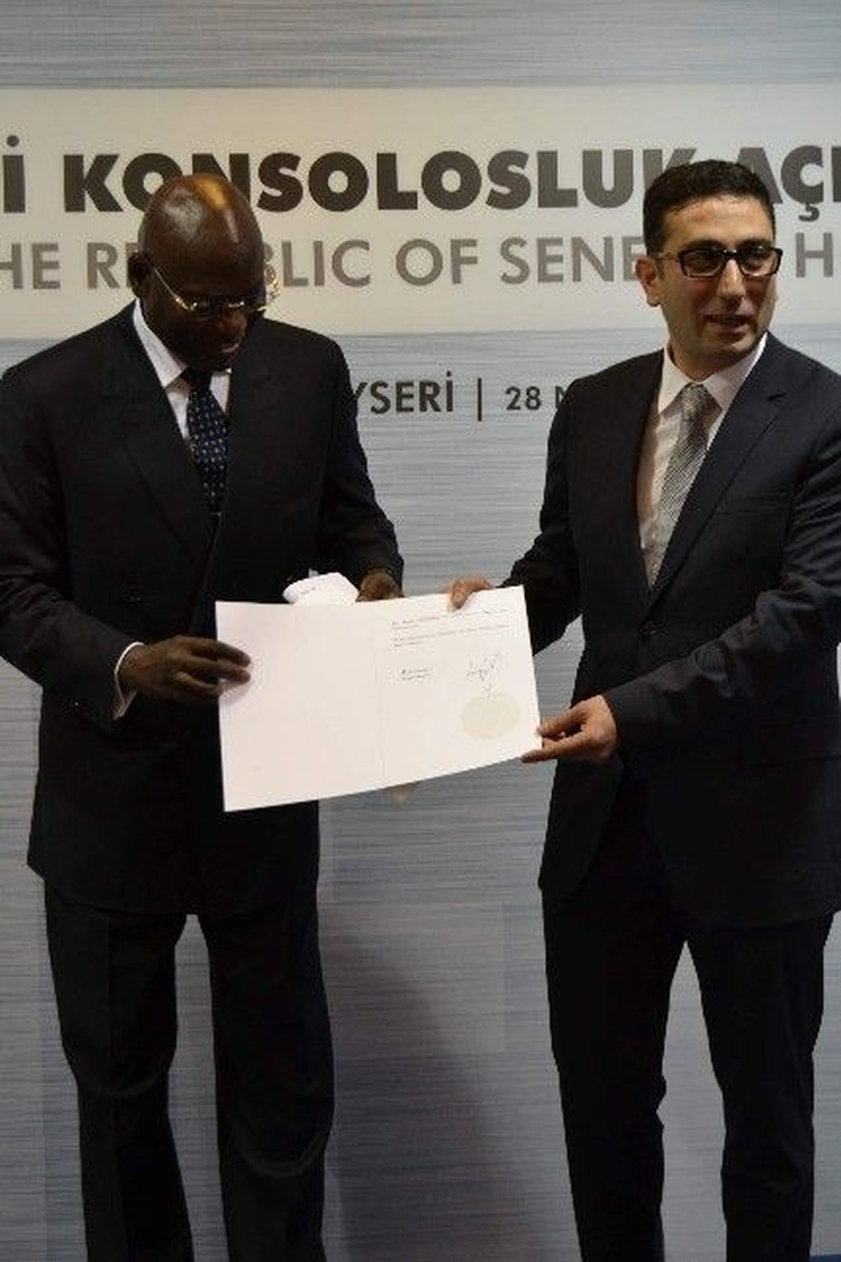 Senegal Kayseri Fahri Konsolosluğu Açıldı