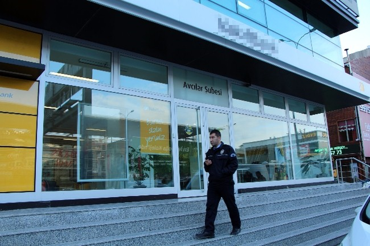 Avcılar\'da Banka Soygunu