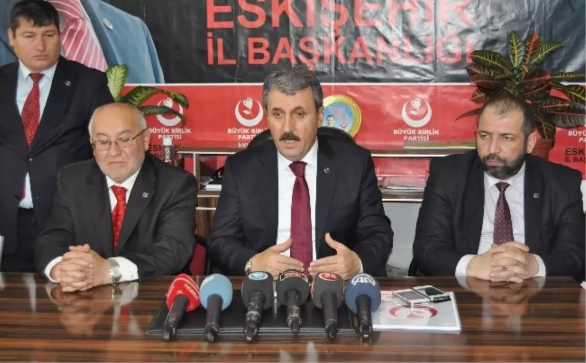 BBP Lideri Destici Eskişehir\'de