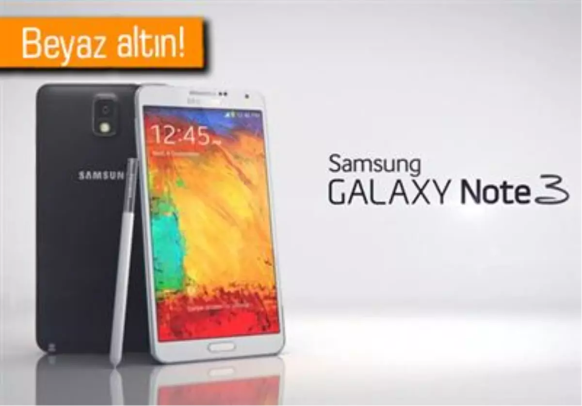 Galaxy Note 3\'ün Yeni Renkli Yüzleri