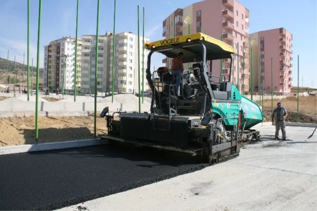 Gençlik Parkının Spor Sahaları Tamamlandı