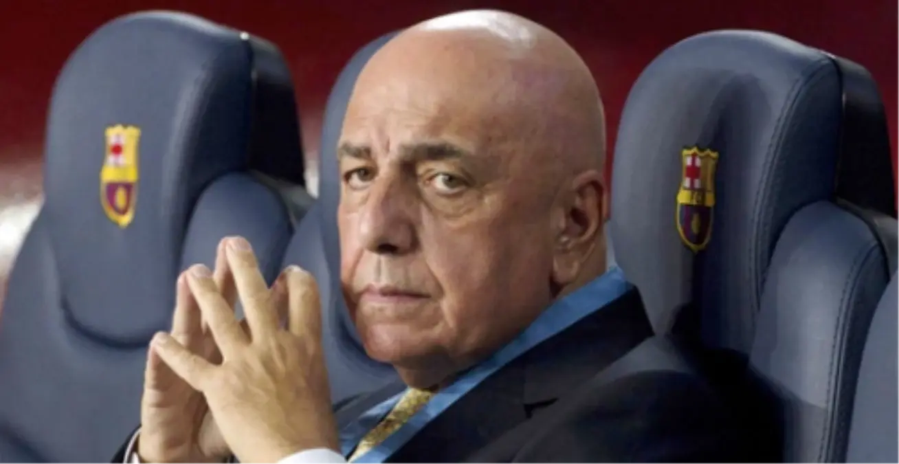 Milan\'ın 2. Başkanı Galliani Görevi Bırakıyor