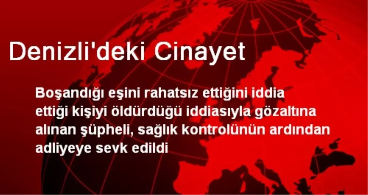 Denizli\'deki Cinayet