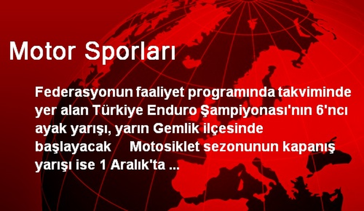 Motor Sporları