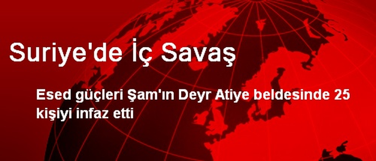 Suriye\'de İç Savaş