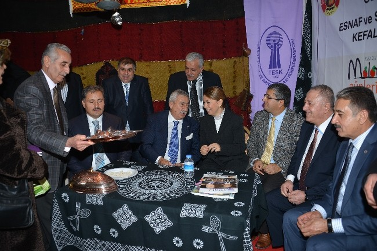 TESK Genel Başkanı Palandöken, Malatya Tanıtım Günlerini Ziyaret Etti