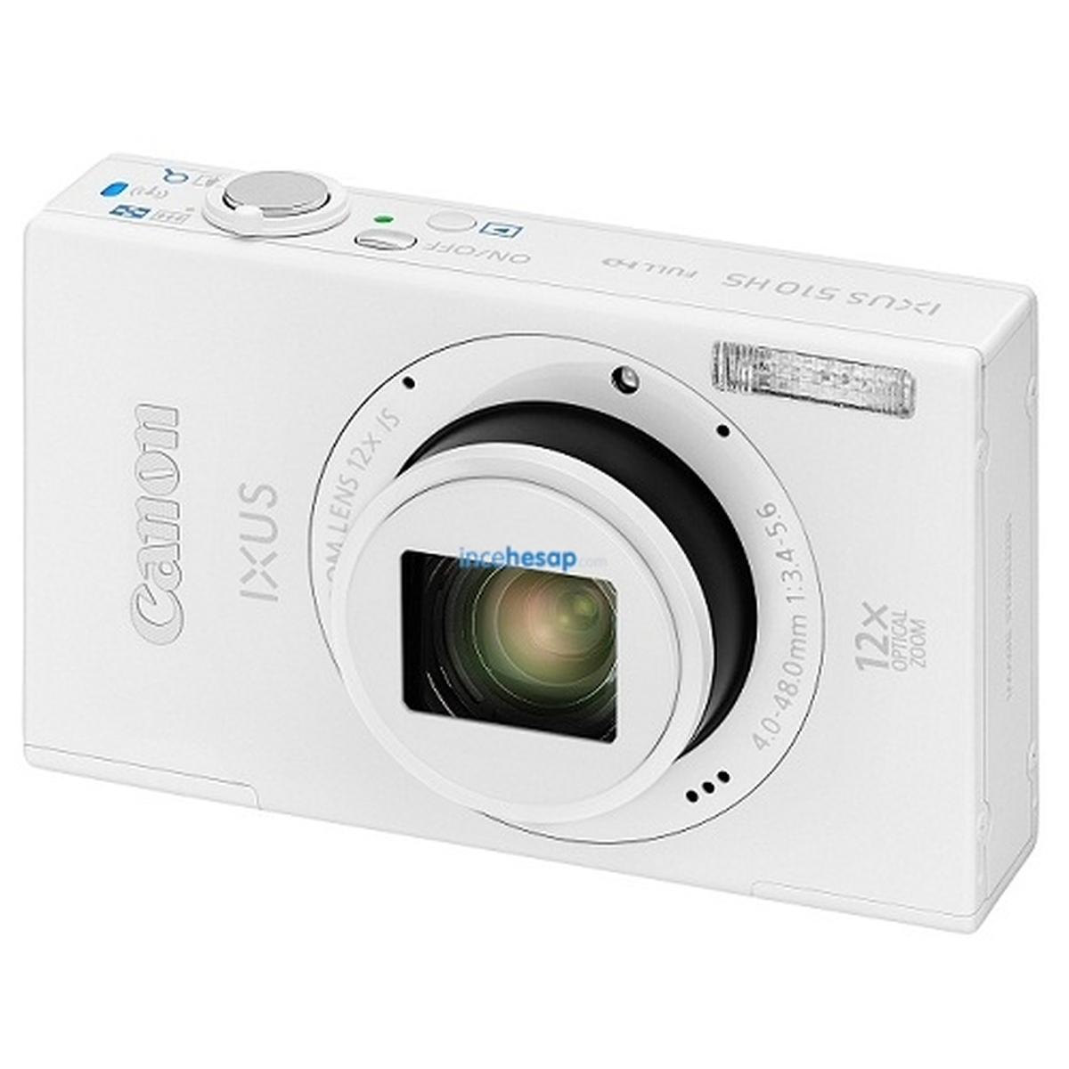 Canon Ixus 510 Dijital Fotoğraf Makinesi Beyaz