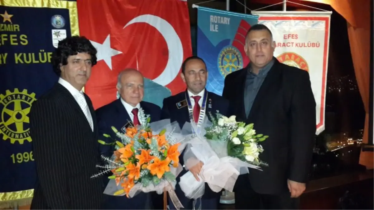 Efes Rotary Kulübü Meslek Hizmet Ödülleri Sahibini Buldu