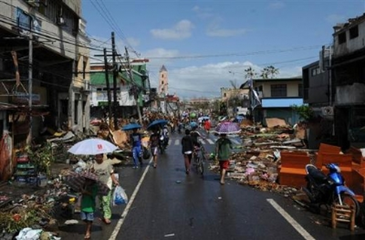 Filipinler\'deki Haiyan Tayfunu