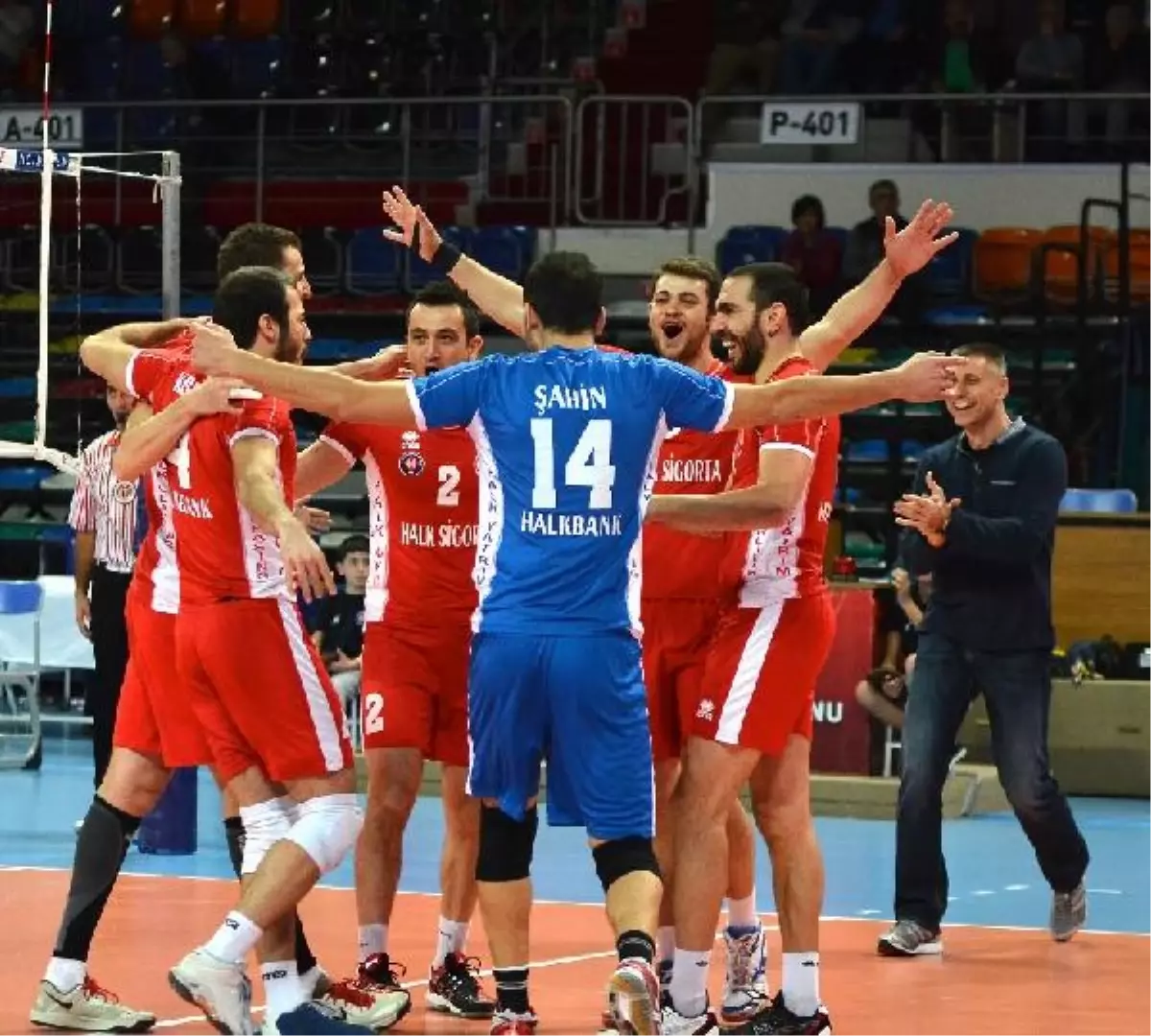 Halkbank - Tokat Belediye Plevne: 3-0