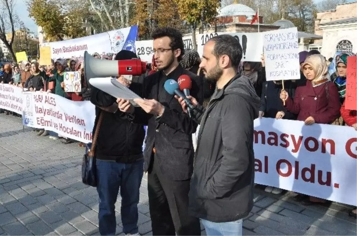 İlahiyat Fakültesi Öğrencilerinden "Formasyon" Eylemi