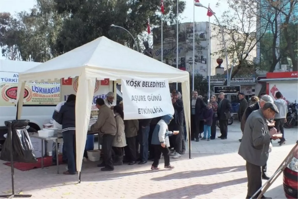 Köşk Belediyesi\'nden Aşure Hayrı