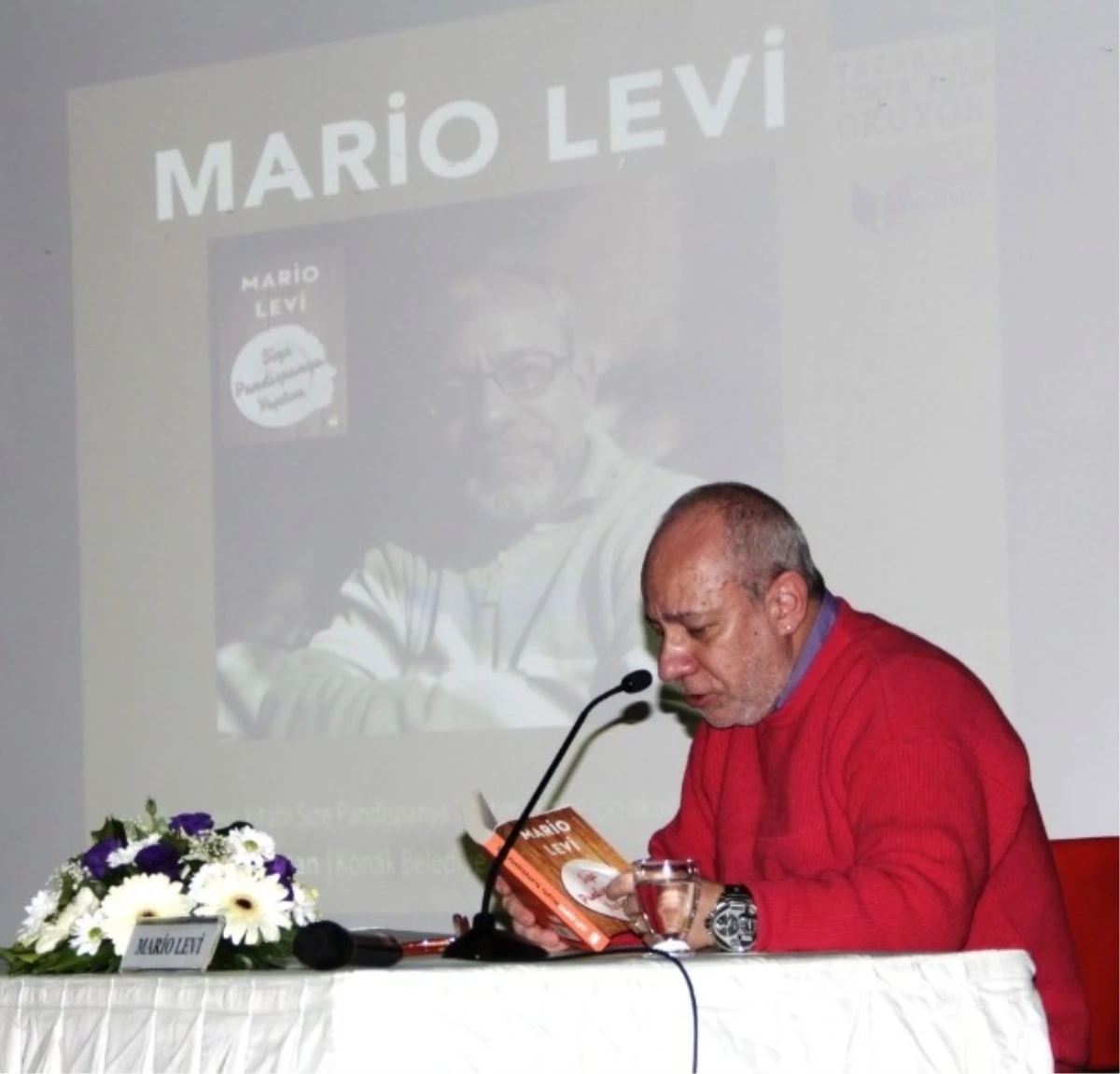 Mario Levi İzmir İçin Okudu