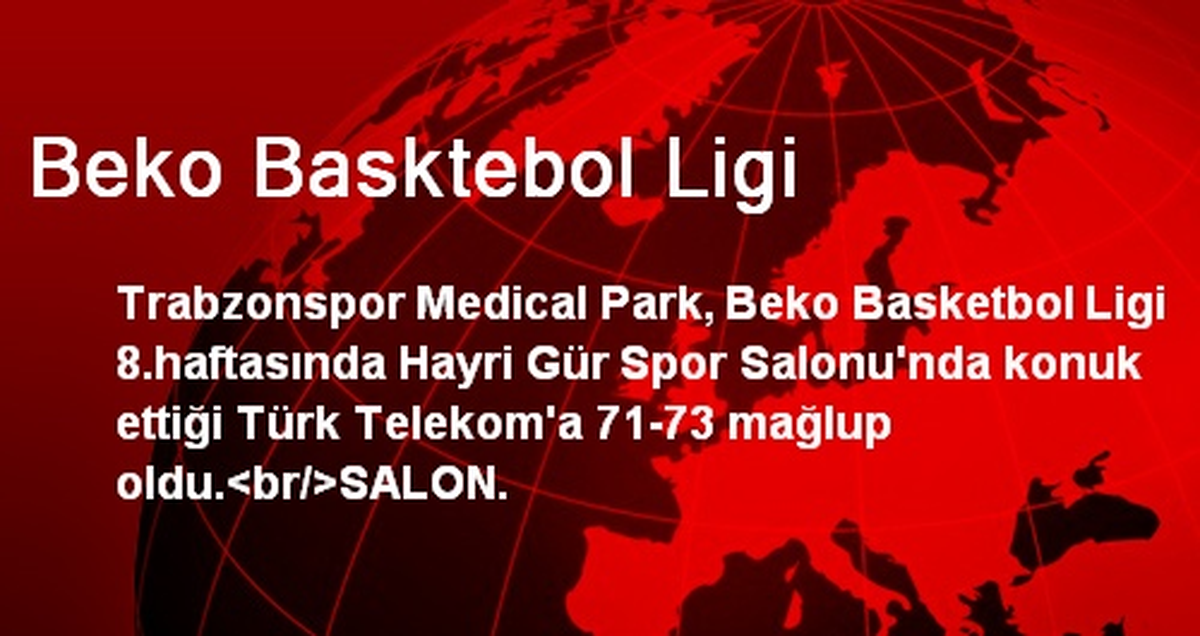 Beko Basktebol Ligi