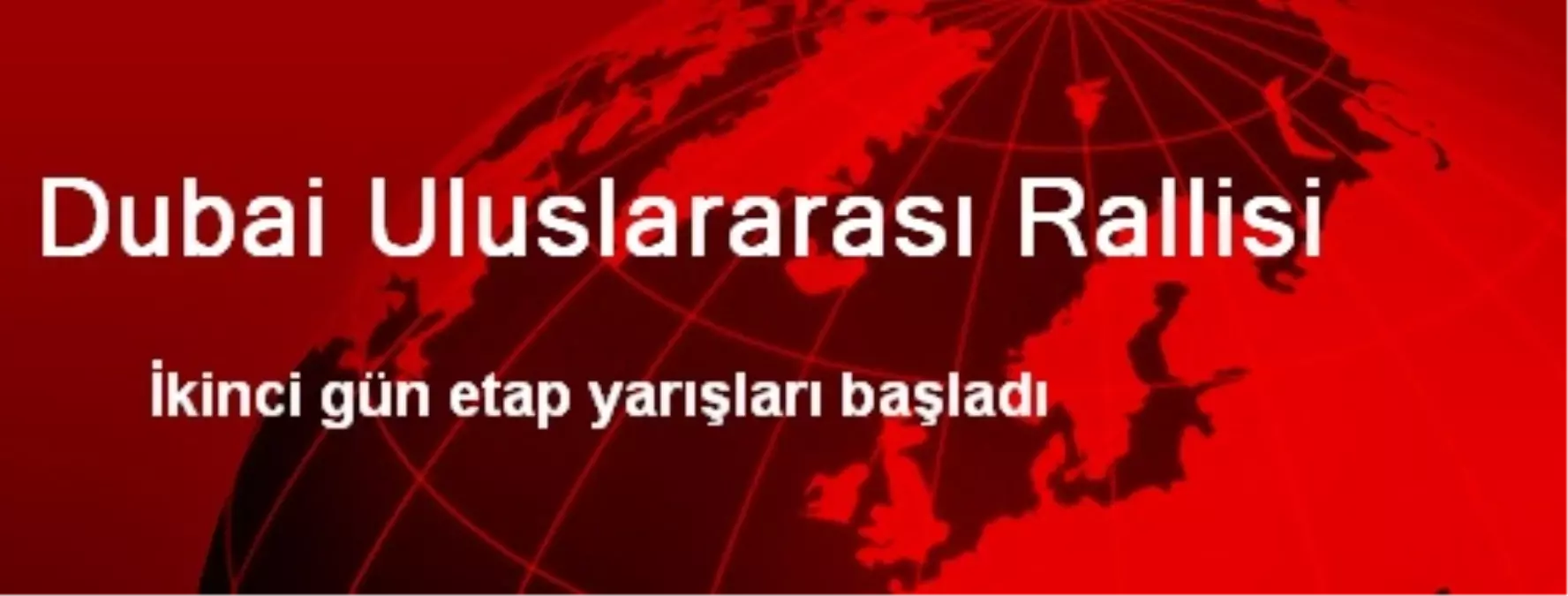 Dubai Uluslararası Rallisi