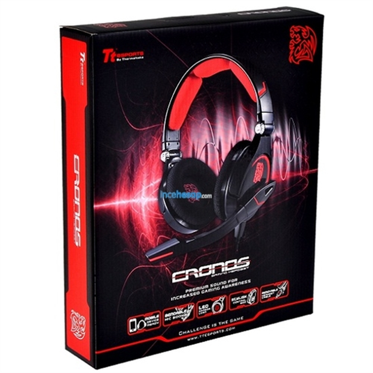 Thermaltake Cronos Oyun Kulaklığı Siyah