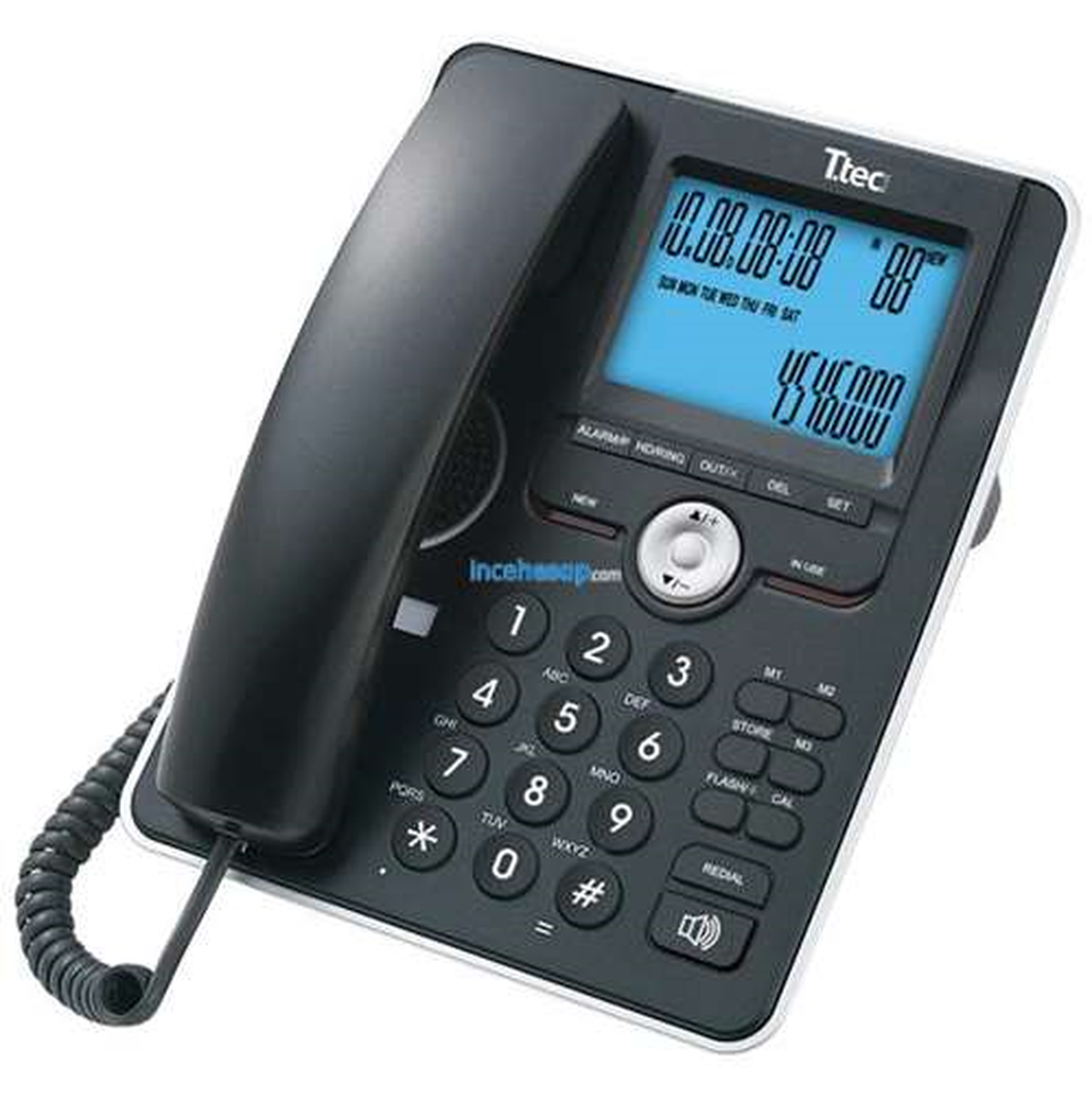 Ttec Plus Tk6117 Masaüstü Siyah-Gümüş Telefon