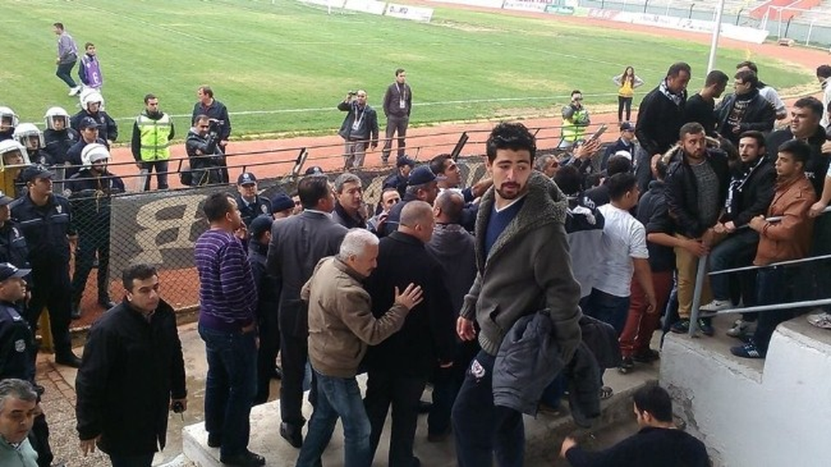 Aydınspor 1923-Pendikspor Maçının Devre Arasında Gerginlik