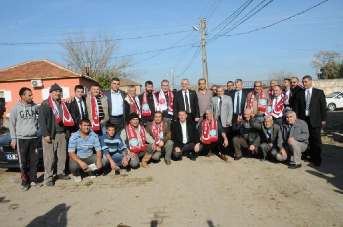 Başkan Ergün\'den Ahmetli Köylerine Çıkarma