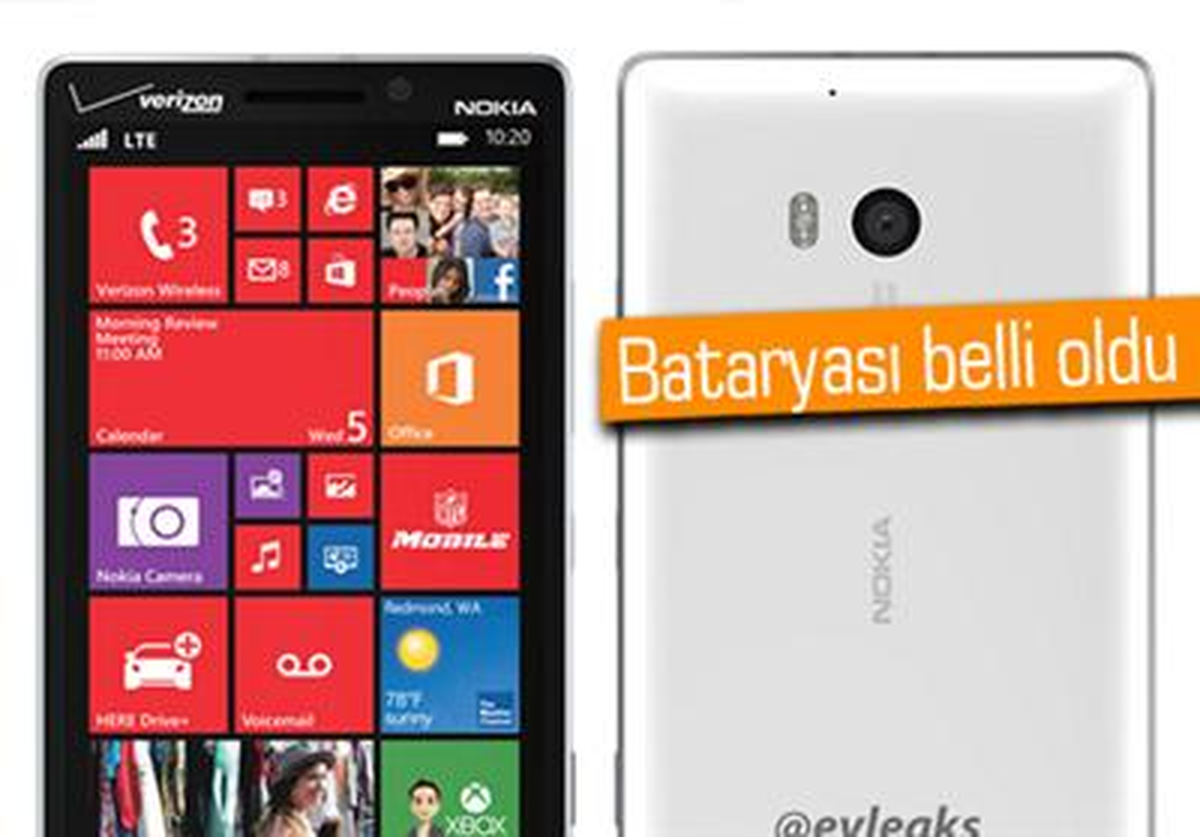 Beyaz Renkli Lumia 929 Görüldü