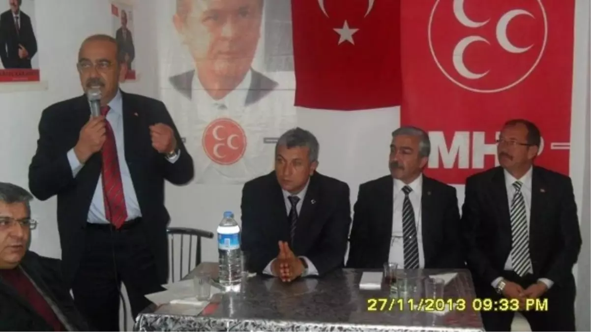 MHP Mimsin Halkı ile Biraraya Geldi