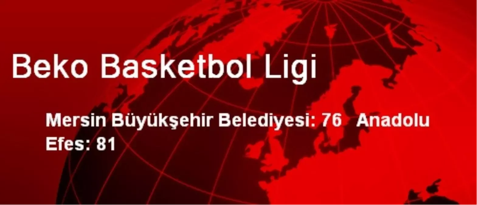 Beko Basketbol Ligi