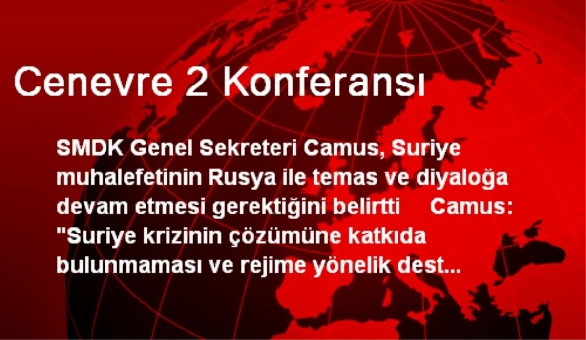 Cenevre 2 Konferansı