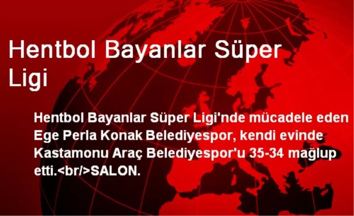 Hentbol Bayanlar Süper Ligi