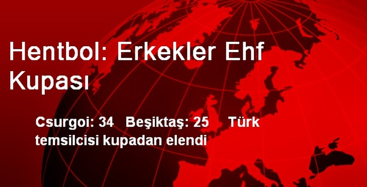 Hentbol: Erkekler Ehf Kupası