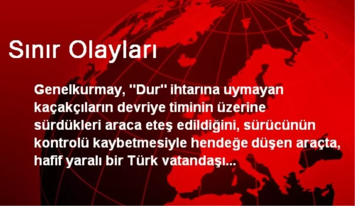 Sınır Olayları