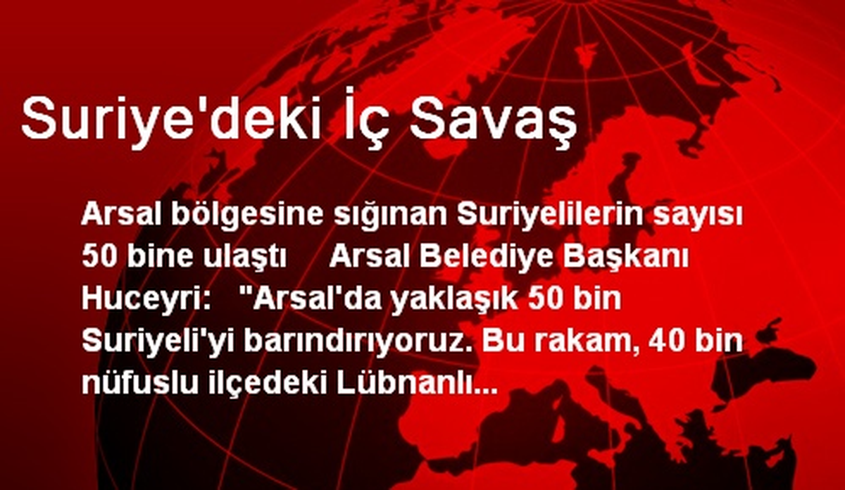 Suriye\'deki İç Savaş