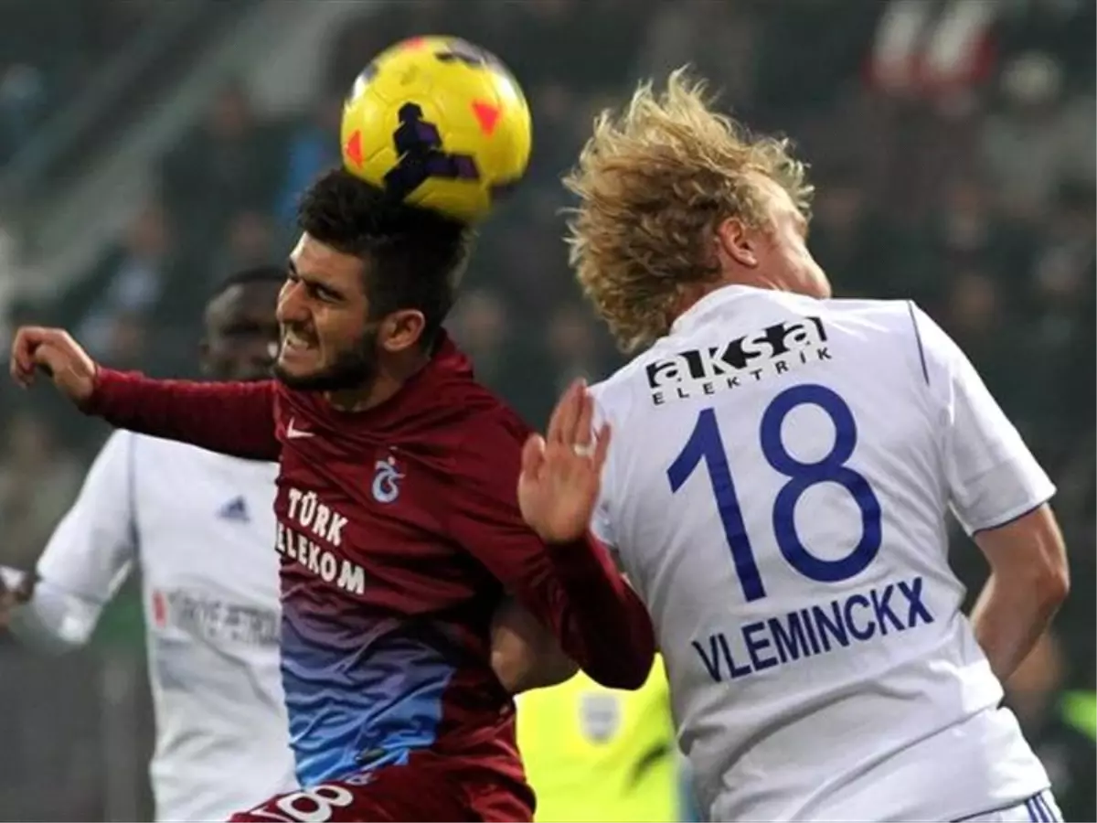 Trabzonspor\'u Erciyesspor da Dur Diyemedi: 3-1