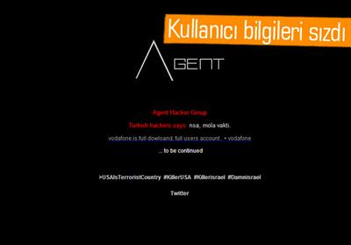 Türk Hackerlardan Vodafone\'a Darbe