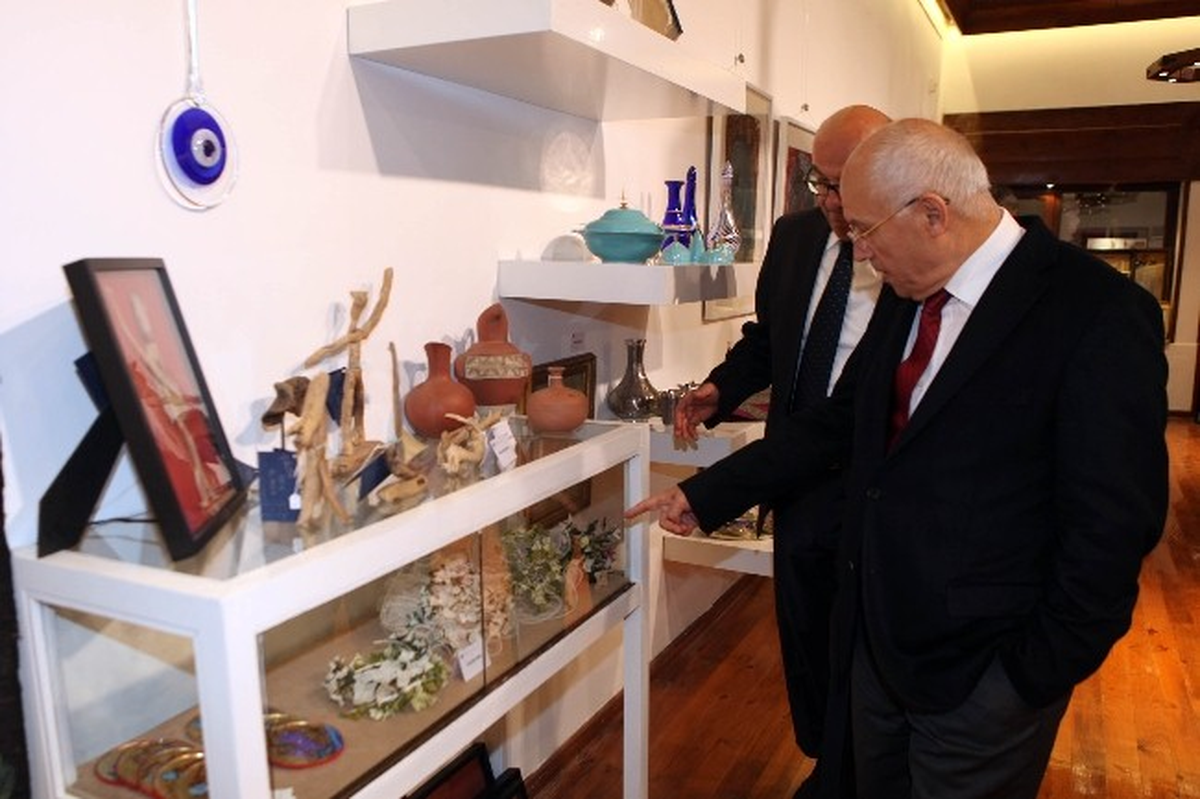 Yenimahalle Belediye Başkanı Yaşar\'ın El Sanatları İlgisi