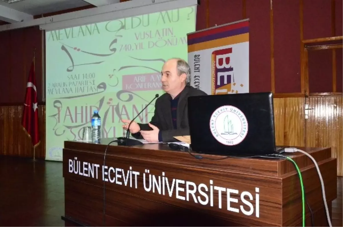 Beü\'de "Mevlana Öldü Mü?" Konferansı