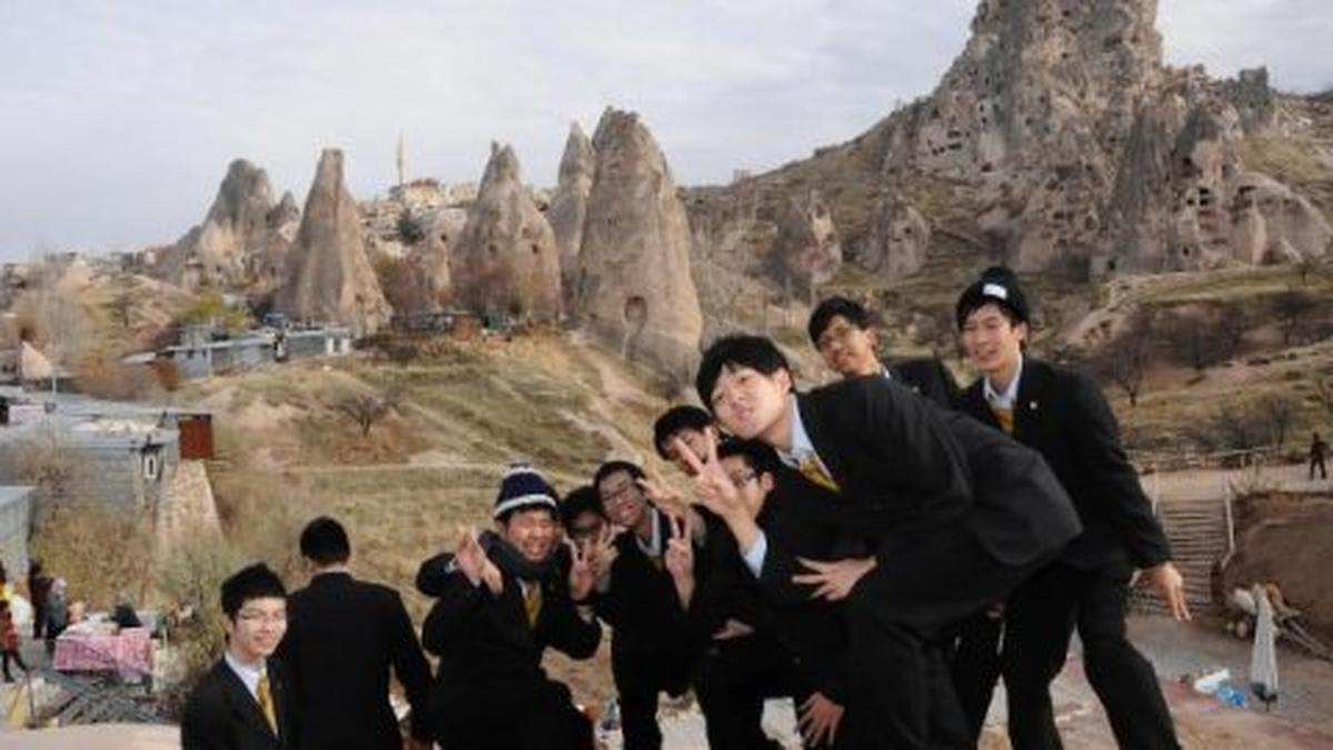 Japon Öğrenci Grubu Kapadokya'da