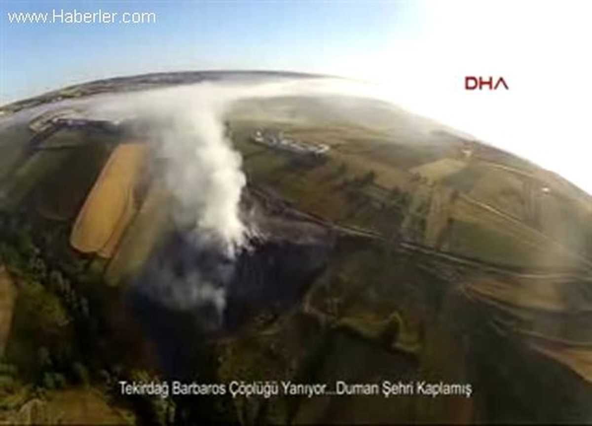 Trakya\'yı Havadan Görüntüledi