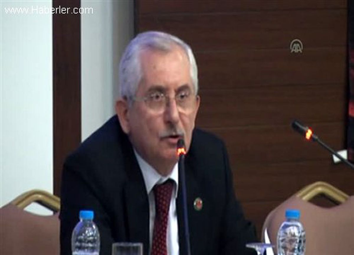 YSK Başkanı Güven " SEÇSİS sisteminin güvenliği"
