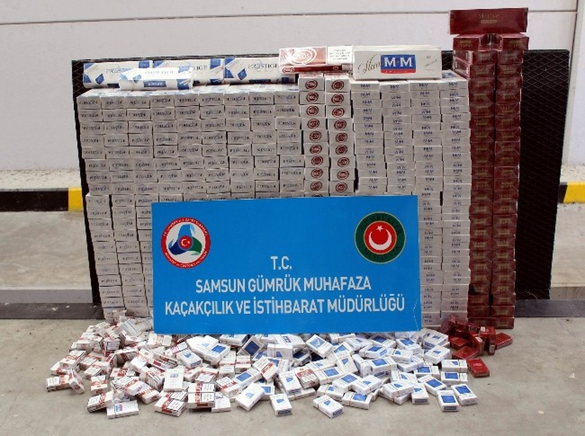 208 Bin Liralık Kaçak Malzeme Ele Geçirildi