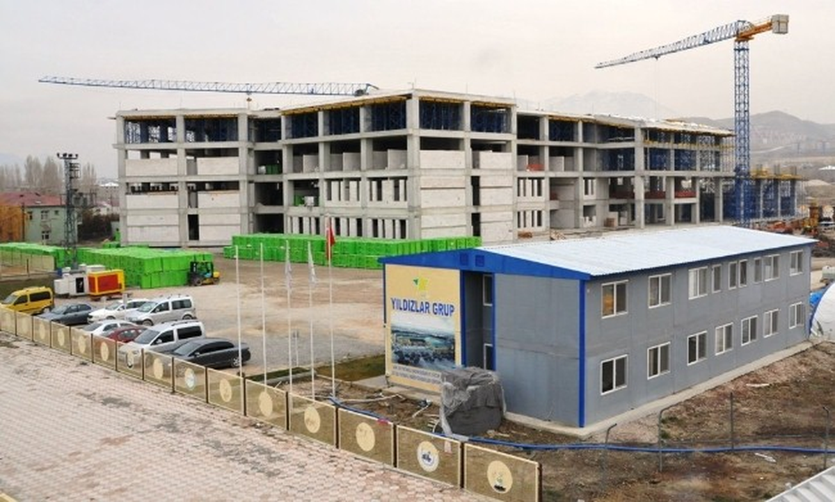500 Yataklı Hastane İnşaatı Devam Ediyor