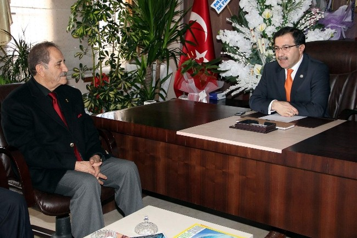 AK Parti İl Başkanı Şahin\'e Ziyaretler Devam Ediyor
