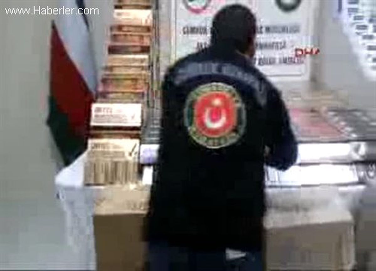 Akçakale\'de Kaçak Sigara Operasyonu 6 Gözaltı