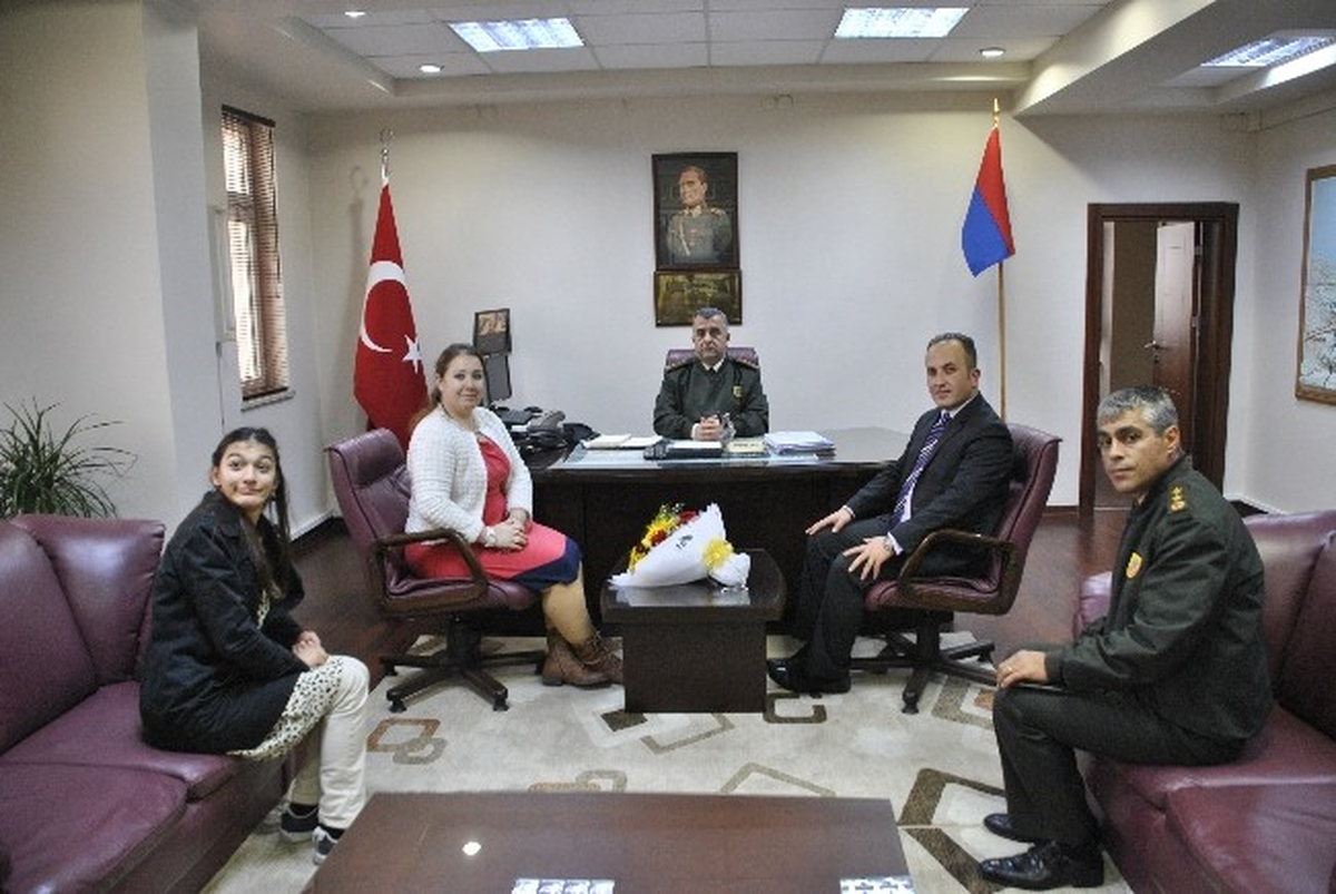 Albay Akça\'yı Ziyaret Ettiler