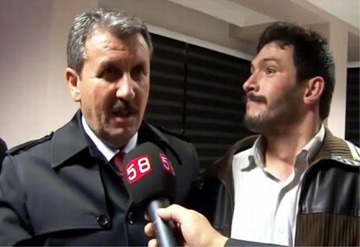 BBP Genel Başkanı Mustafa Destici\'den İş Sözü Alan Engelli Vatandaş Gözyaşlarına Boğuldu