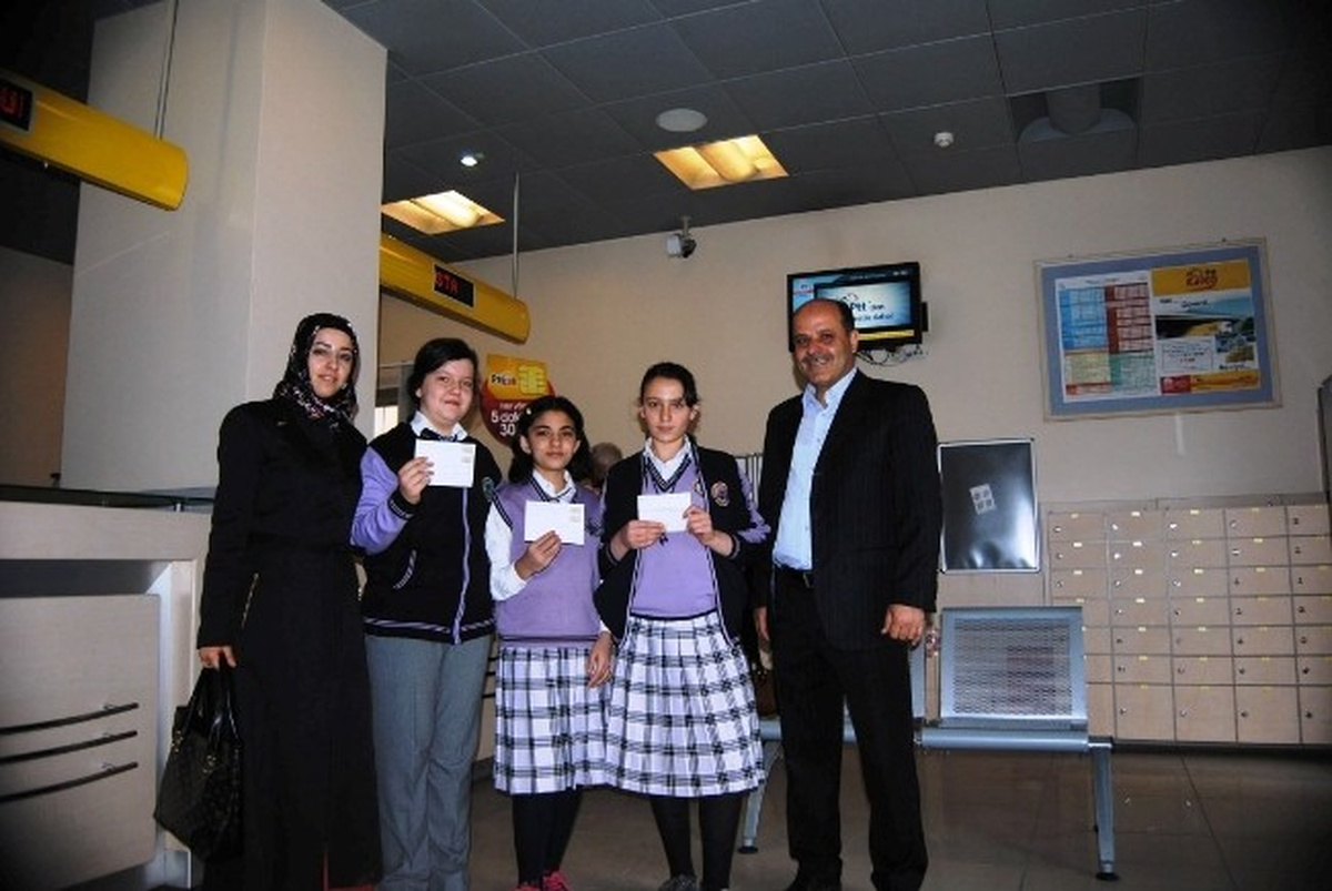 Bor Cumhuriyet Ortaokulu\'ndan Ovacık Ortaokulu\'na Mektup Kardeşliği