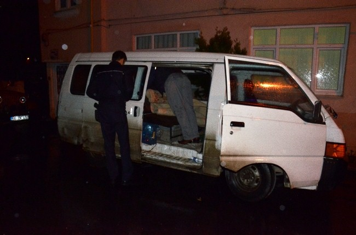 Çalıntı Araç Bafra\'da Bulundu