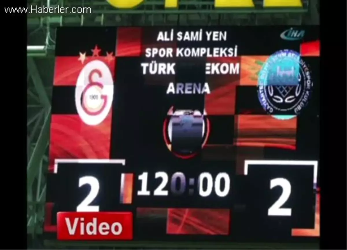 Galatasaray: 2 Gaziantep Büyükşehir Belediyespor: 2