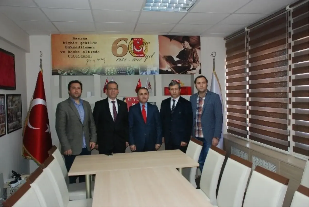 Gölbaşı'ndan Eskişehir Gazeteciler Cemiyetine Ziyaret